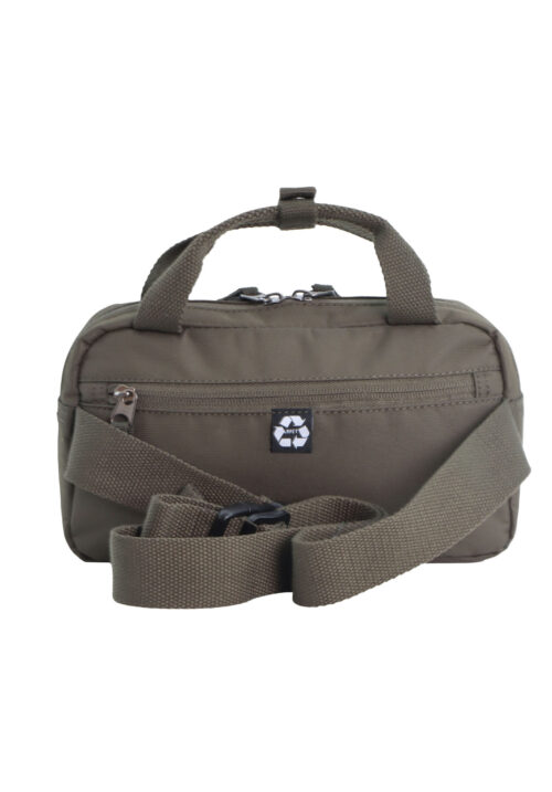 Torba typu crossbody - nerka z rączką khaki